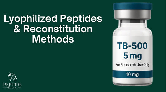 Lyophilized Peptides & Reconstitution: Are You Doing It Right?