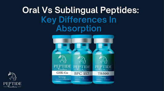 Oral Vs Sublingual Peptides: Key Differences In Absorption