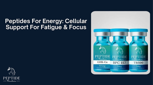 Peptides For Energy: Cellular Support For Fatigue & Focus