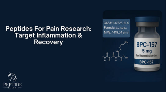 Peptides For Pain Research: Target Inflammation & Recovery