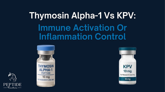 Thymosin Alpha-1 Vs KPV: Immune Activation Or Inflammation Control