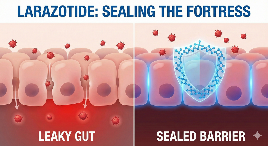 Larazotide: Sealing the Fortress & The End of Leaky Gut
