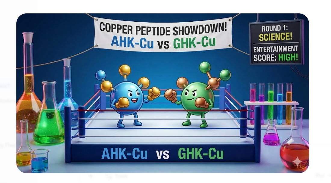 AHK-Cu Vs GHK-Cu: Which Copper Peptide Is Better?