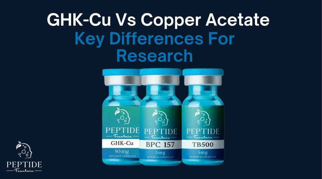 GHK-Cu Vs Copper Acetate: Key Differences For Research