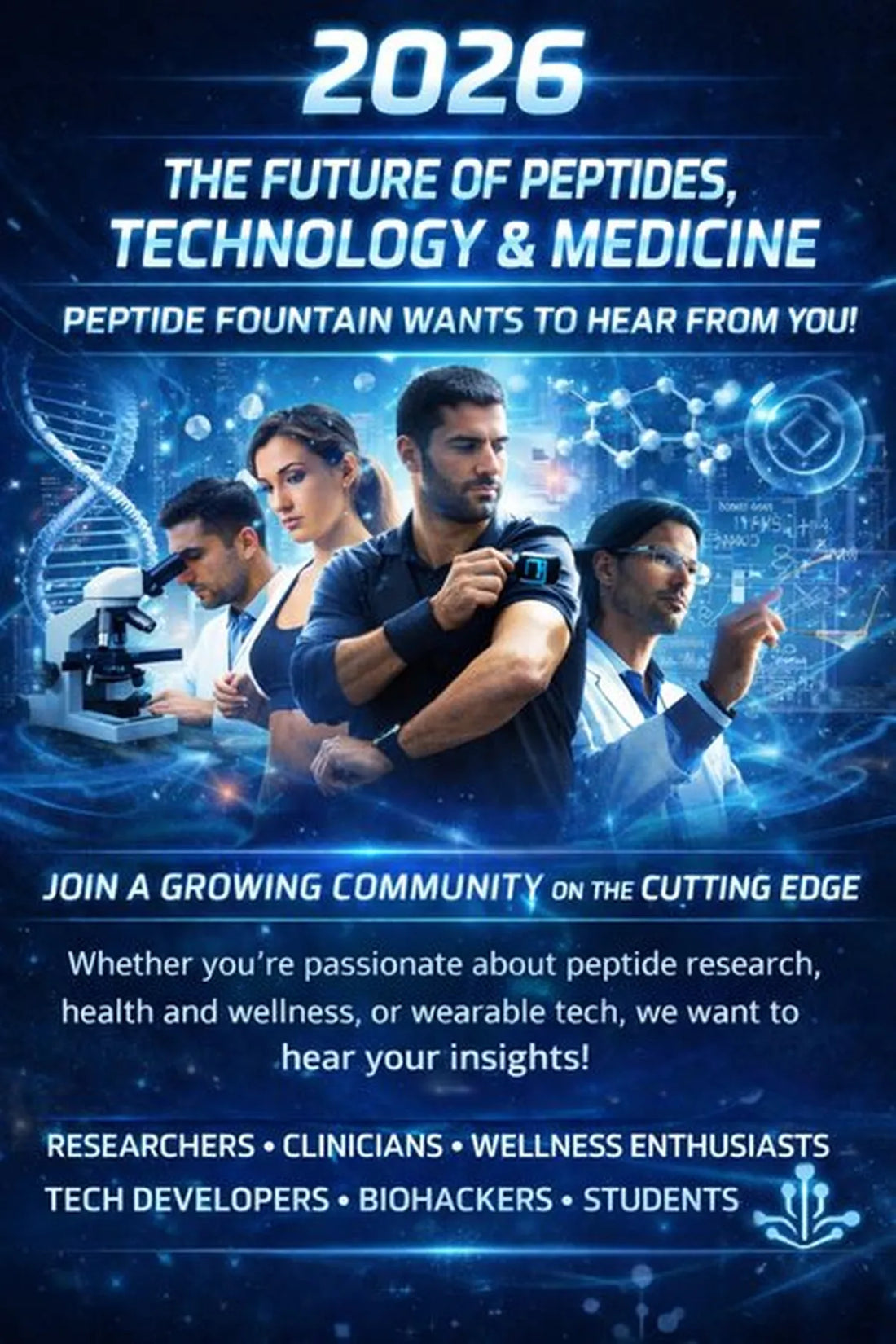 2026: The Acceleration of Peptides, Technology, and a New Era of Medicine