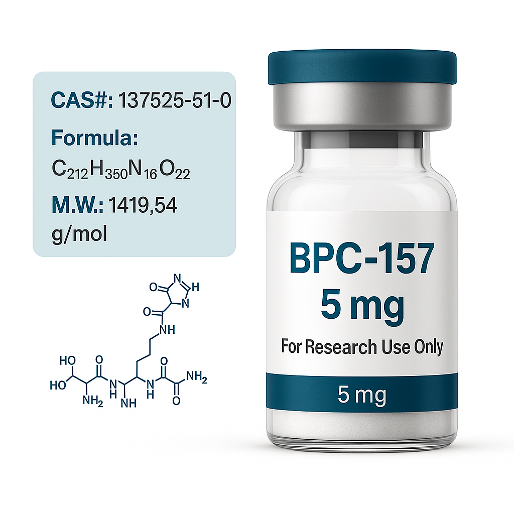 BPC 157 5 mg  Body Protective Compound 157